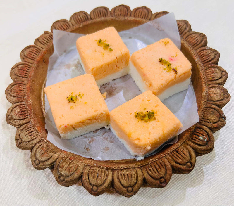 Orange Two In One Sandesh