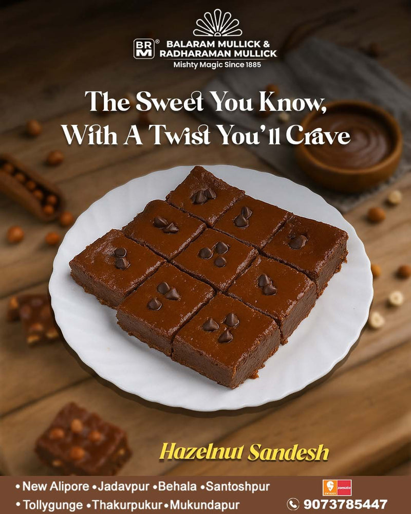 Hazelnut Sandesh