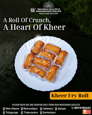 Kheer Fry Roll for Viswakarma Puja
