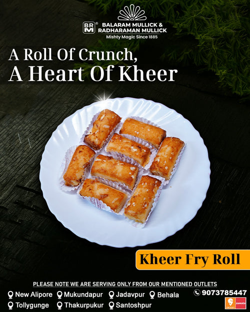 Kheer Fry Roll for Viswakarma Puja